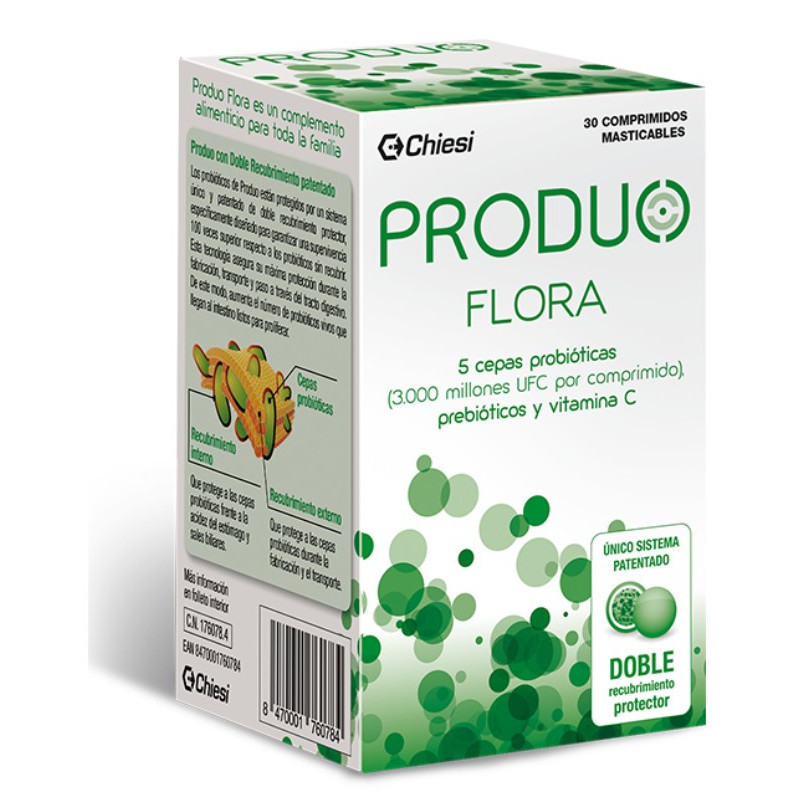 CHIESI PRODUO FLORA 30 COMPRIMIDOS