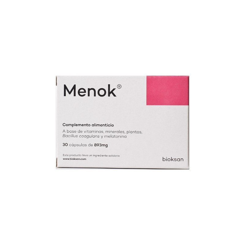  BIOKSAN MENOK 780MG 30CAPSULAS