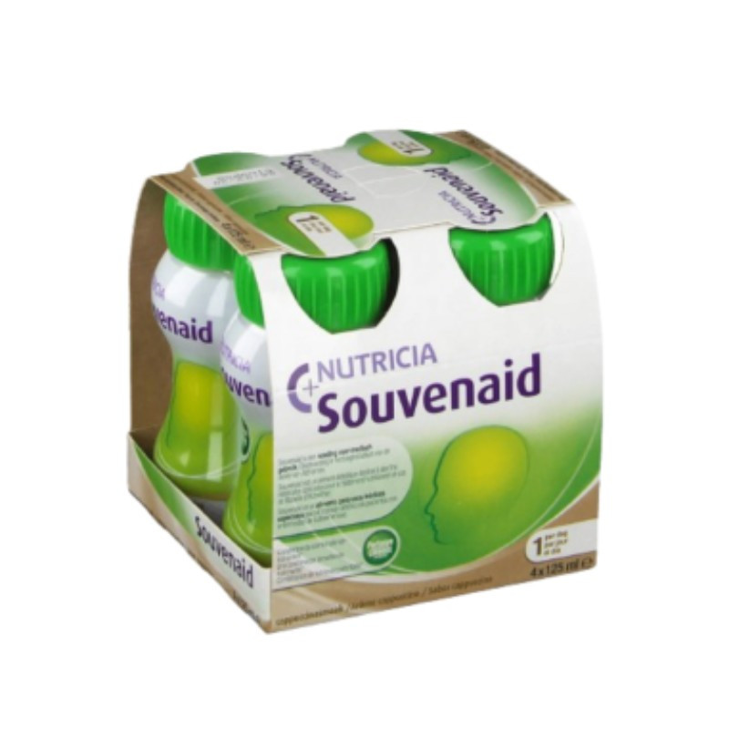 NUTRICIA SOUVENAID 4X125ML CAPUCCINO