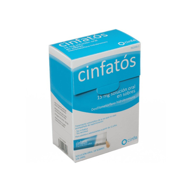 CINFATOS 15 MG 18 SOBRES