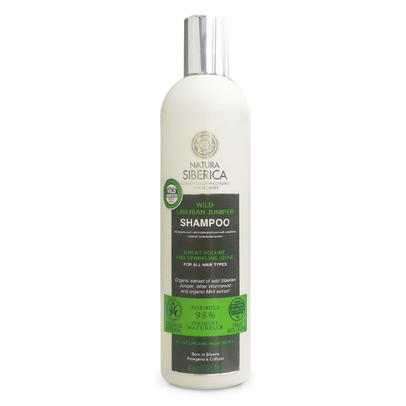 Natura Siberica Champú con Enebro Silvestre Siberiano 400 ml