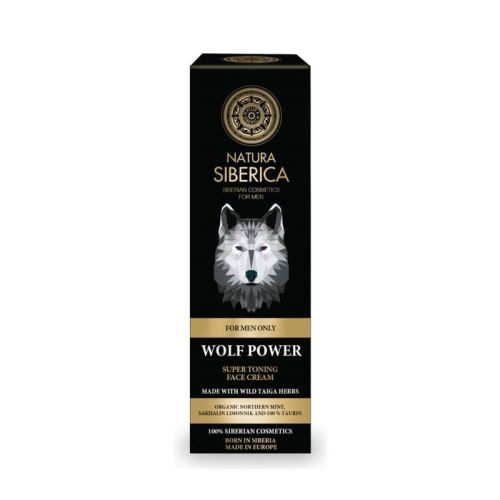 Natura Siberica Wolf Power Crema Tonificante para Hombre 50 ml