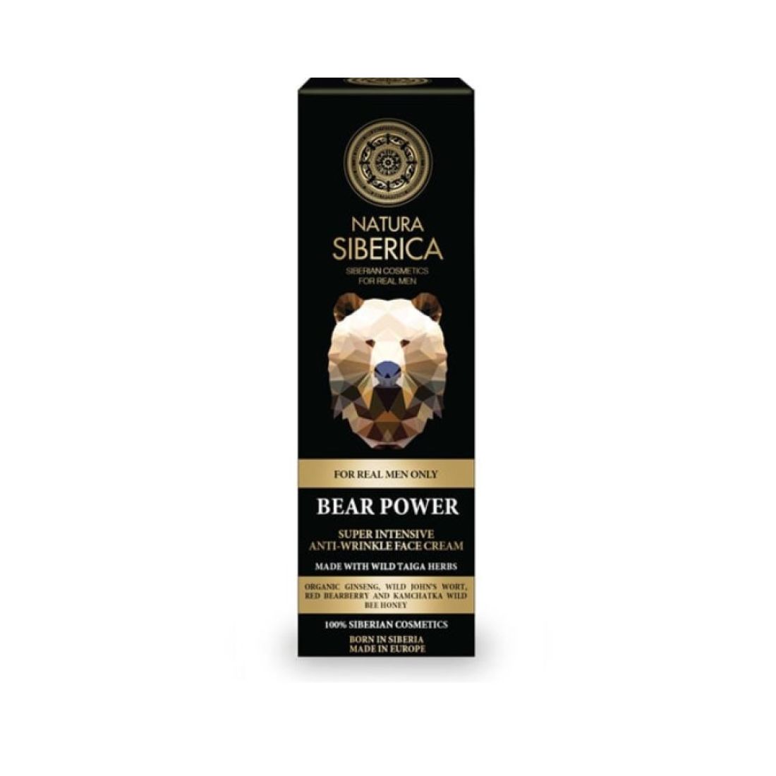 Natura Siberica El Poder del Oso Crema Antiarrugas para Hombre 50 ml