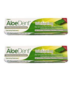 AloeDent Dentífrico Blanqueador Aloe Vera 100ml x2 unidades