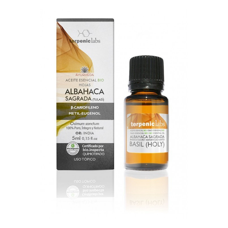ACEITE ESENCIAL ALBAHACA SAGRADA (OCIMUM SANCTUM) 5ML BIO