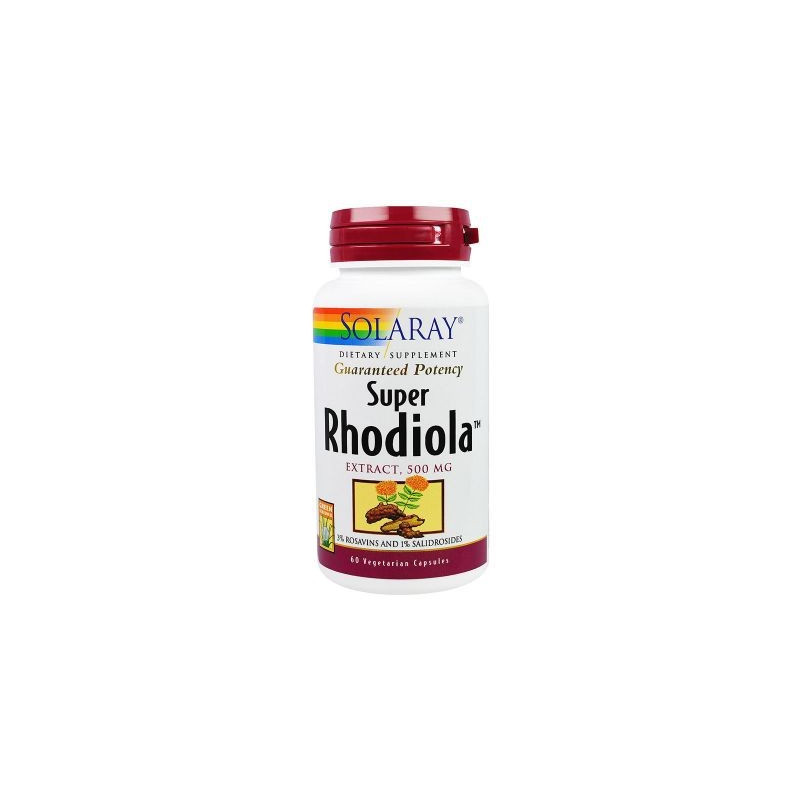 SOLARAY SUPER RHODIOLA 60 CÁPSULAS