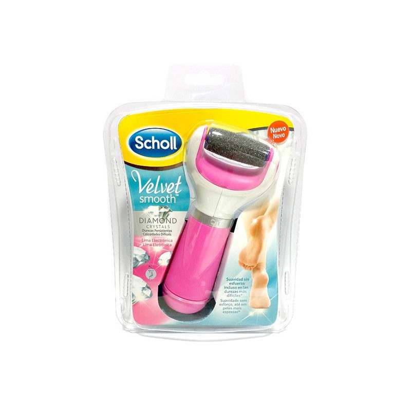 Dr. Scholl Velvet Smooth Lima Electrónica Diamond Rosa