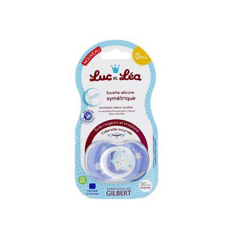 Luc et Léa Chupete Especial Noche Silicona +0m