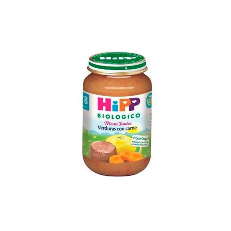 Hipp Biológico Potito de Verduras con Carne +8m 190gr