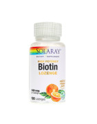 Solaray Biotina 1000mcg 100 tabletas sublinguales