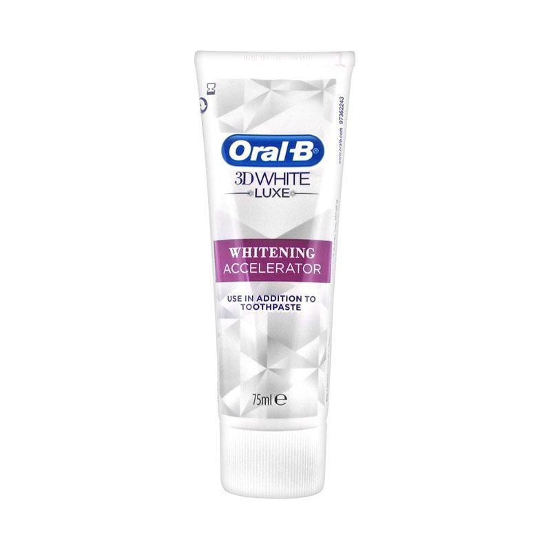 Oral-B 3D White Luxe Acelerador del Blanqueamiento 75 ml
