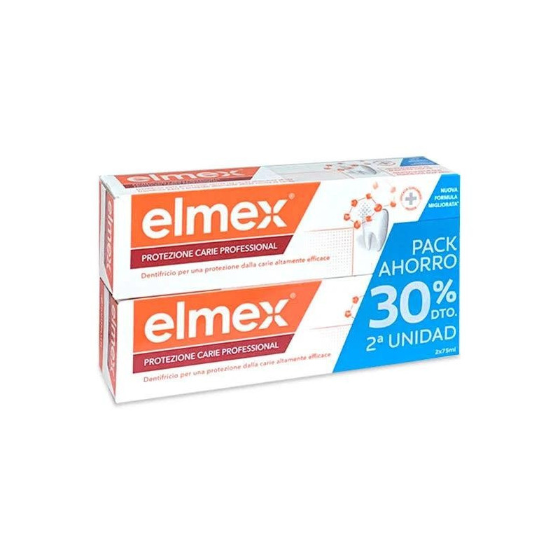 ELMEX DENTÍFRICO ANTI CARIES X 2