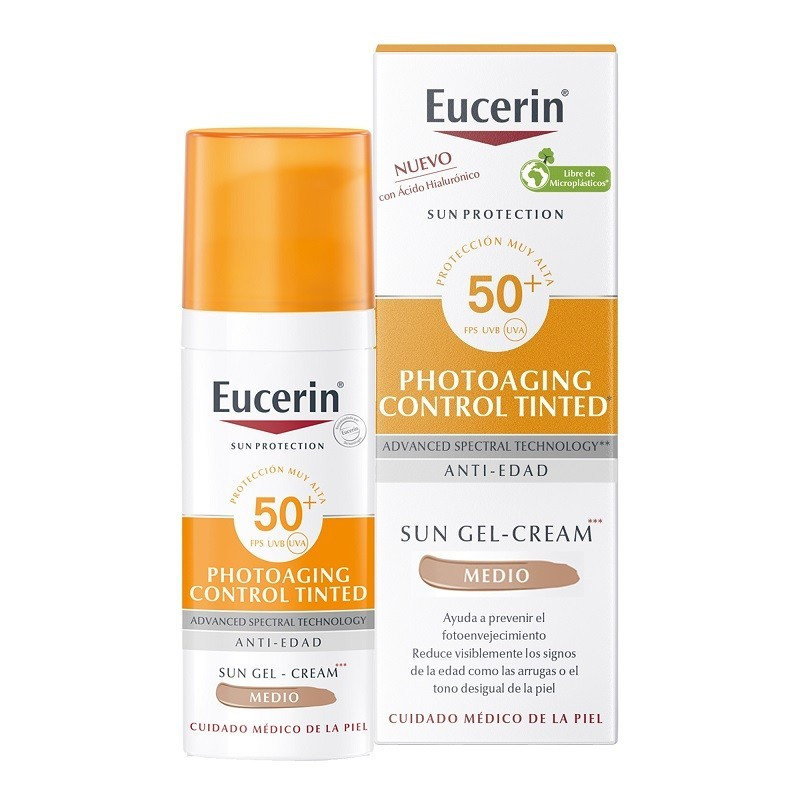 Eucerin Sun Creme SPF50 CC Cream Tono Medio 50ml