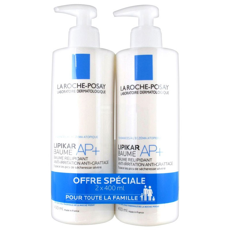 La Roche Posay Lipikar Bálsamo AP 400ml Duplo