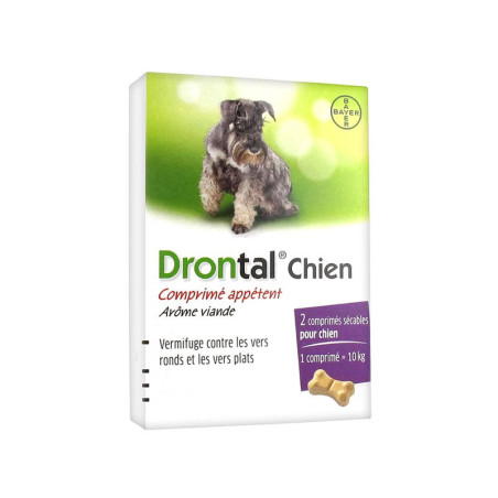 Drontal Perros Vermífugos 2 comprimidos