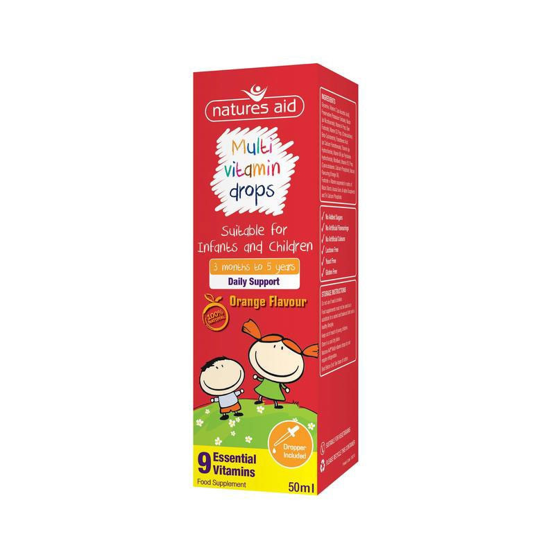 Natures Aid Multi Vitamin Drops 50ml