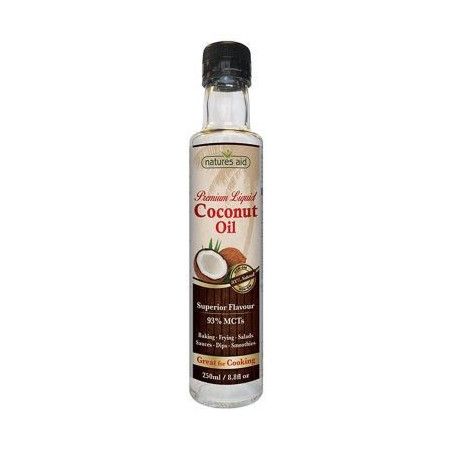 Natures Aid Aceite de Coco Puro 250 ml