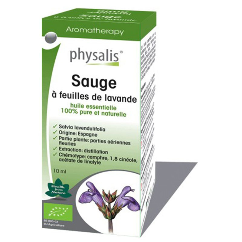 Physalis Aceite Esencial de Salvia Bio 10 ml