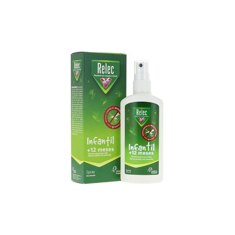 Relec Infantil Repelente Mosquitos Spray 100ml