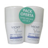 VICHY DESODORANTE TOQUE SECO 24H ROLL-ON 50ML 2 UNIDADES