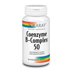 SOLARAY COENZYME B COMPLEX 50 60 CÁPSULAS