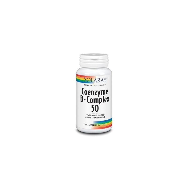SOLARAY COENZYME B COMPLEX 50 60 CÁPSULAS