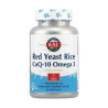 Solaray Red Yeast Rice CoQ10 Omega-3 60 cápsulas