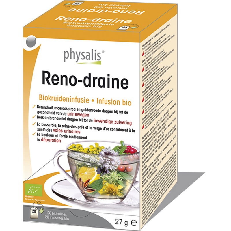 Physalis Reno-draine infusión BIO renal ecológica 20 bolsitas