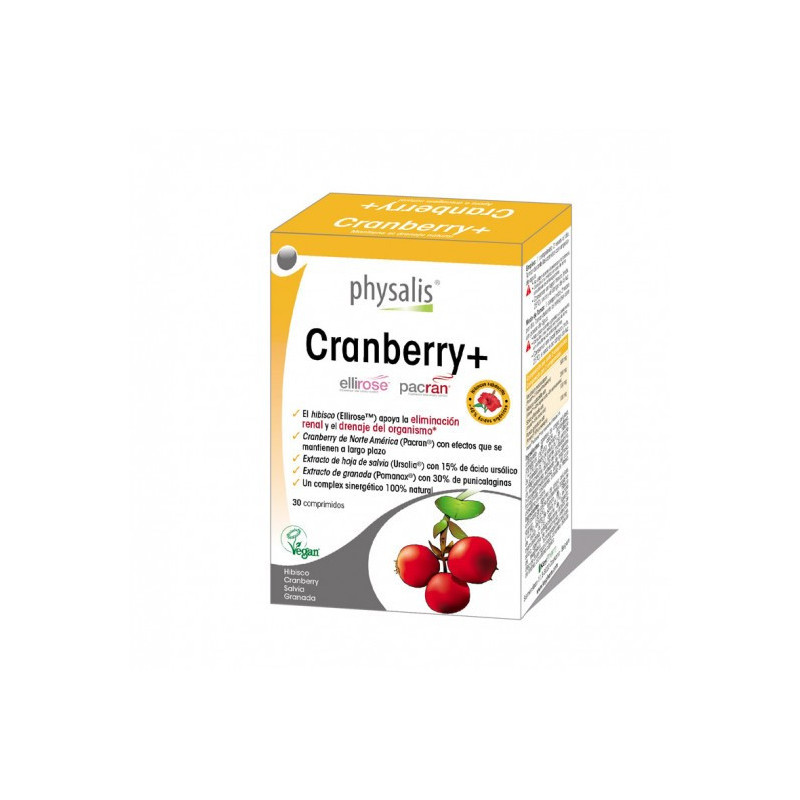 PHYSALIS CRANBERRY+ 30 COMPRIMIDOS