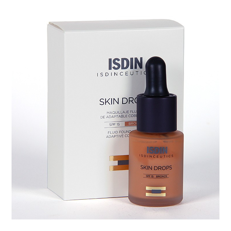 Isdinceutics Skin Drops Maquillaje Fluido SPF15 Bronze
