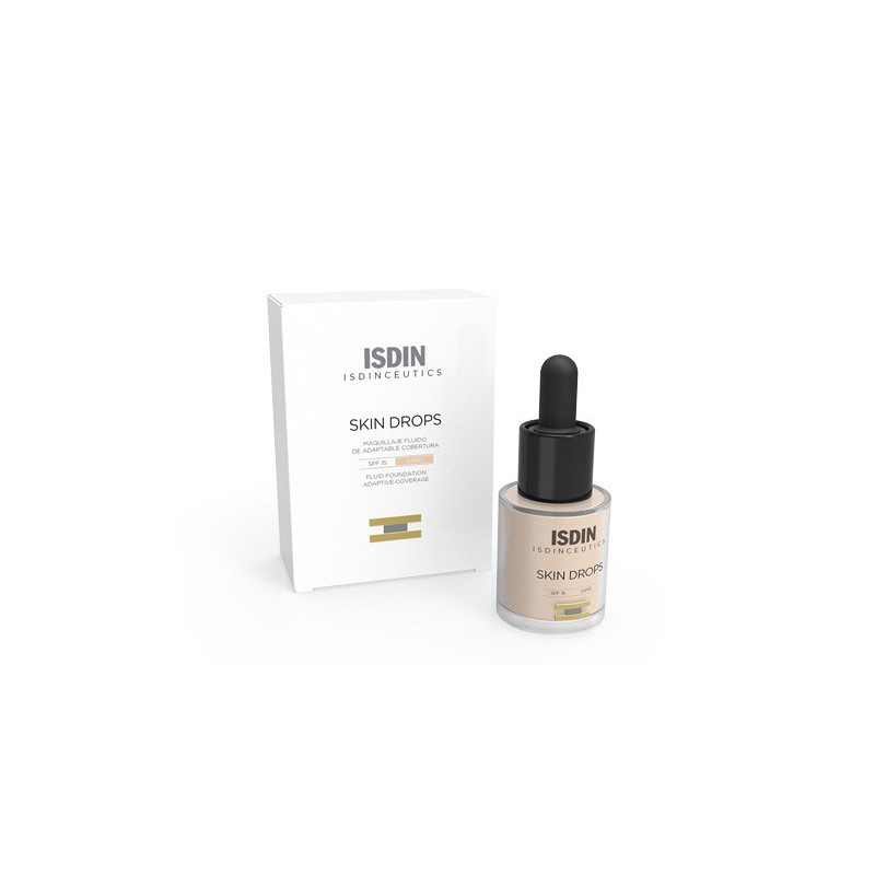 Isdinceutics Skin Drops Maquillaje Fluido SPF15 Sand