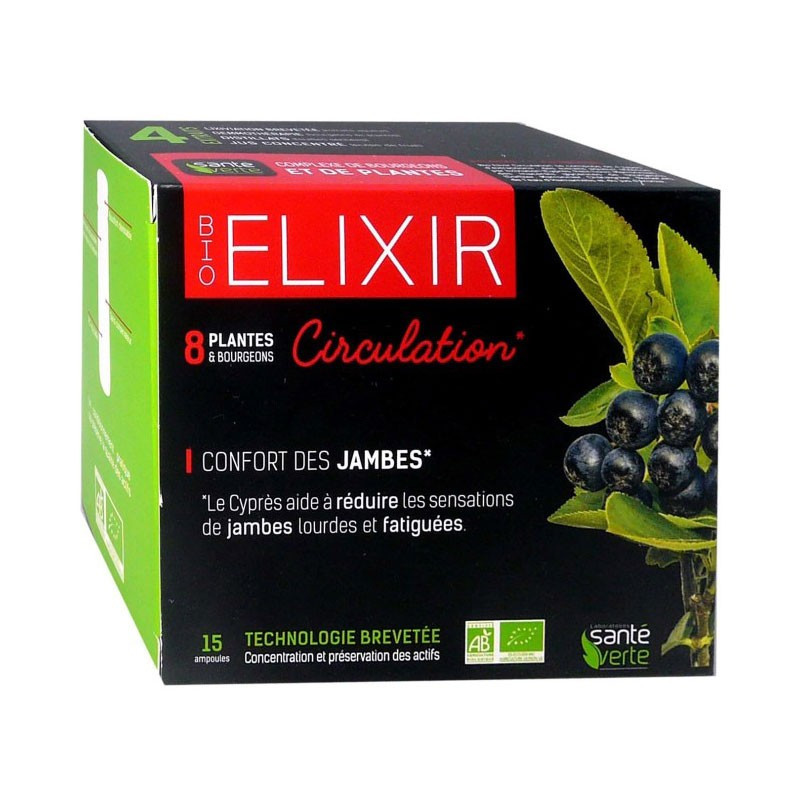 Biolixir Circulación Confort Piernas Cansadas 15 ampollas