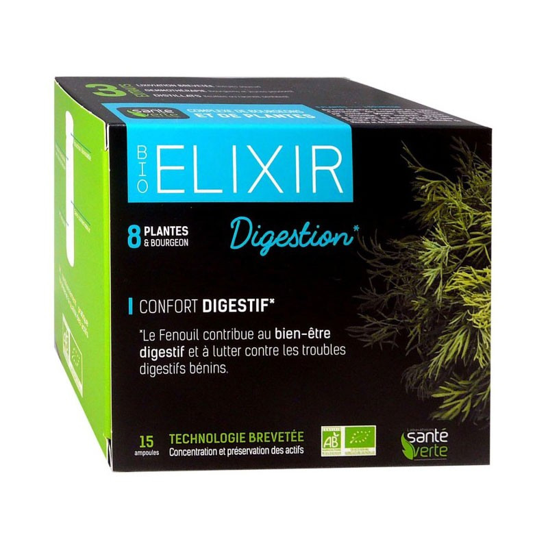 Santé Verte Bio Elixir Digestion 15 ampollas