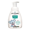 Attitude 3 en 1 Champú, Gel y Acondicionador Ecológico Infantil 300 ml