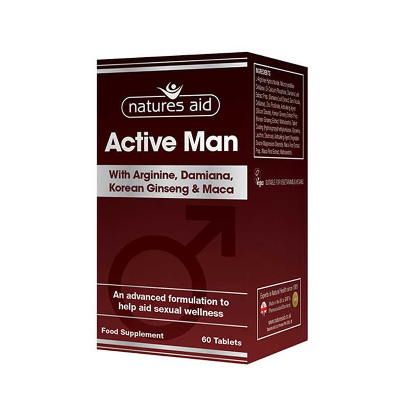 Natures Aid Active Man 60 comprimidos