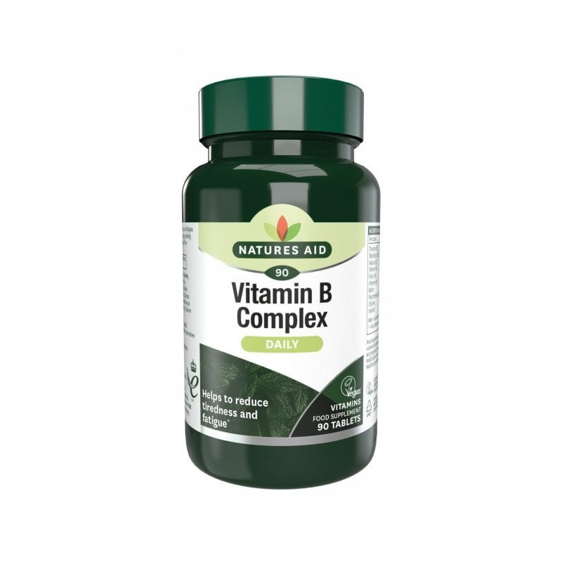 NATURES AID VITAMINA B COMPLEX 90 TABLETAS
