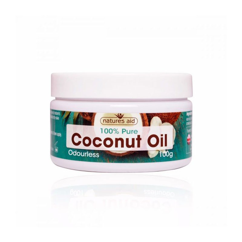 Natures Aid Coconut Aceite de Coco Orgánico 100 gr