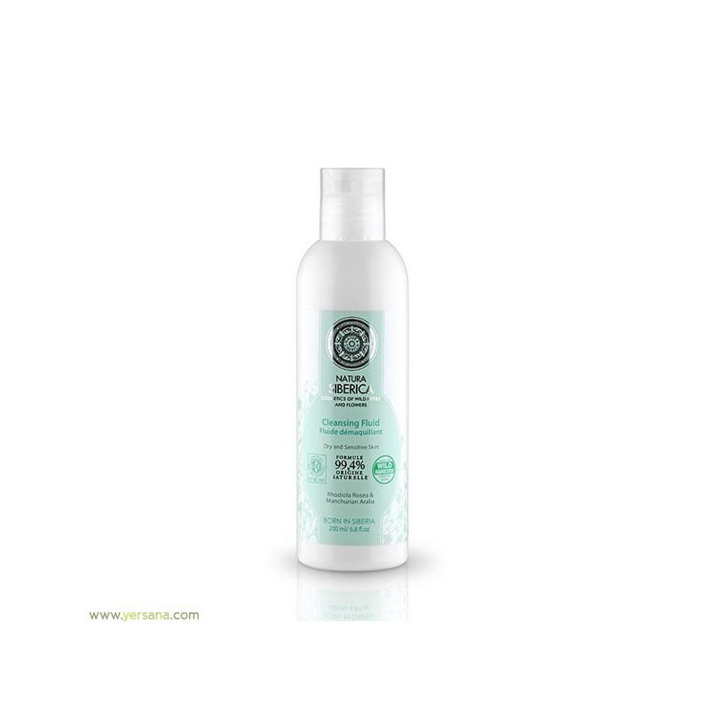 Natura Siberica Leche Fluida para piel seca y sensible 200 ml