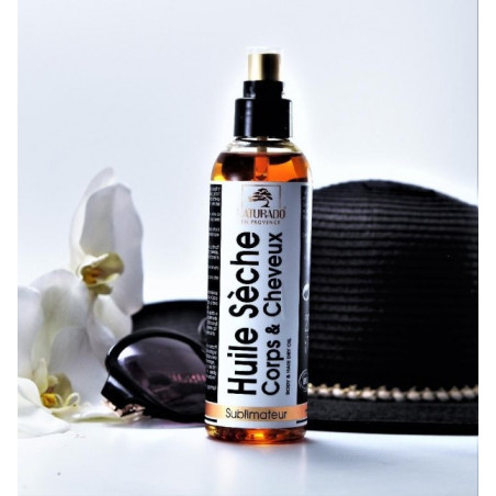 Naturado Aceite Seco Bronceado Dorado Cuerpo y Cabello 200ml