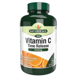 NATURES AID VITAMINA C 1000 MG 180 TABLETAS