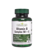Natures Aid Vitamin B Complex 50 + C 90 tabletas