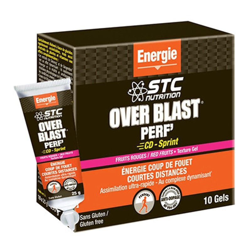 STC Nutrition Energy Over Blast Perf Frutos Rojos 10 geles