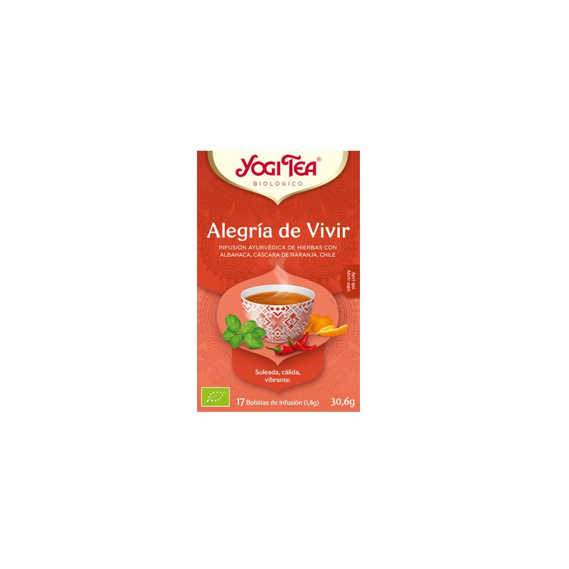 yogi tea Alegría de vivir