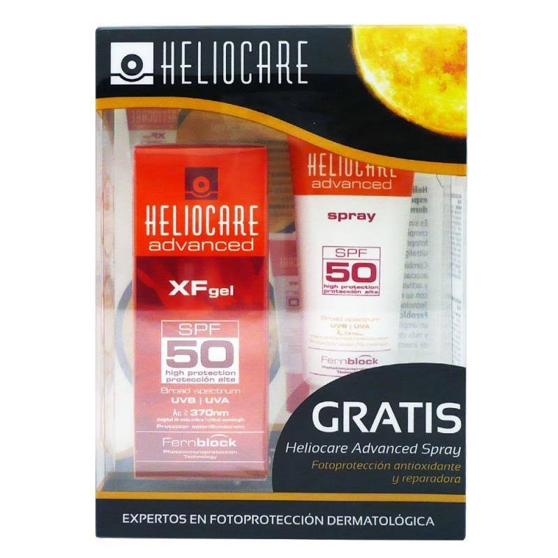 Heliocare Cofret XF Gel SPF50 50ml + Heliocare SPF50 Spray 75ml