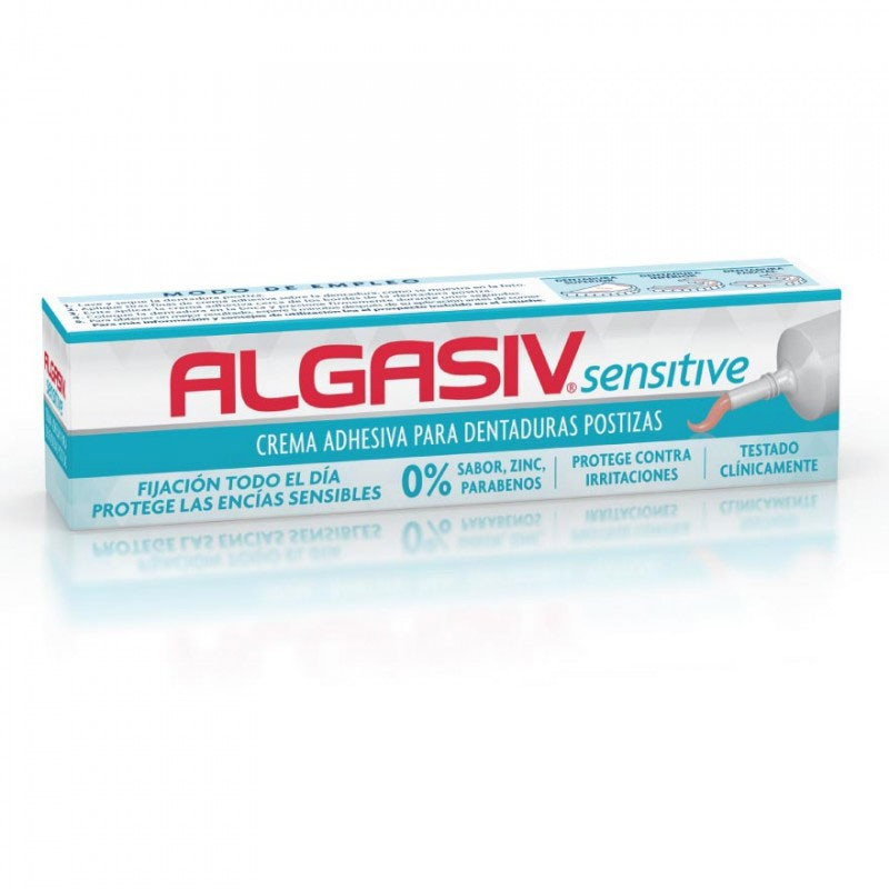 Algasiv Sensitive Crema Adhesiva Dentaduras Postzas 40gr