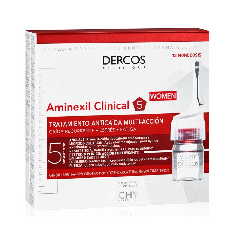 VICHY DERCOS AMINEXIL CLINICAL WOMEN 21 MONODOSIS