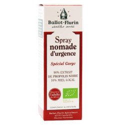 Spray de emergencia para viajes especial para la garganta Ballot-Flurin 15ML