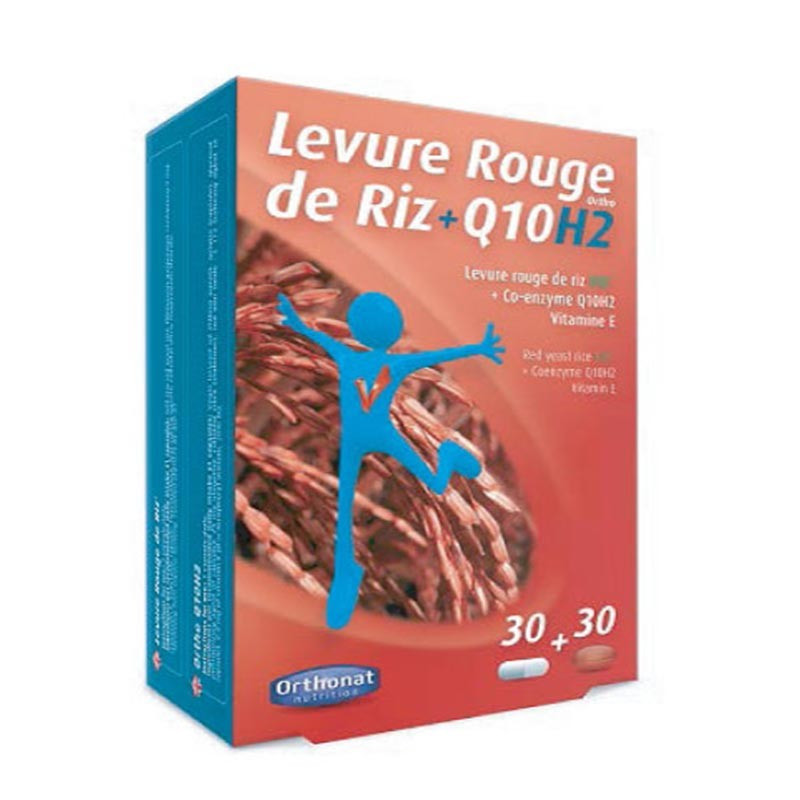 Orthonat Levadura de Arroz Rojo con Q10H2 25mg 30+30comprimidos