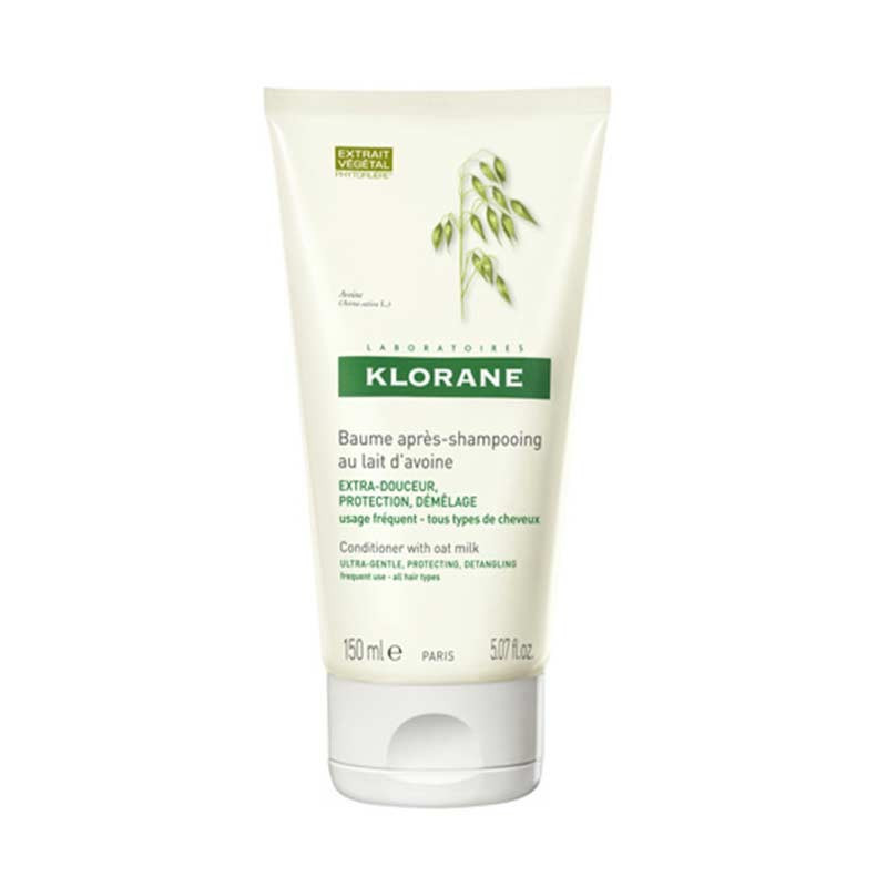 Klorane Bálsamo Extra Suave con Leche de Avena Cabellos Secos 200ml