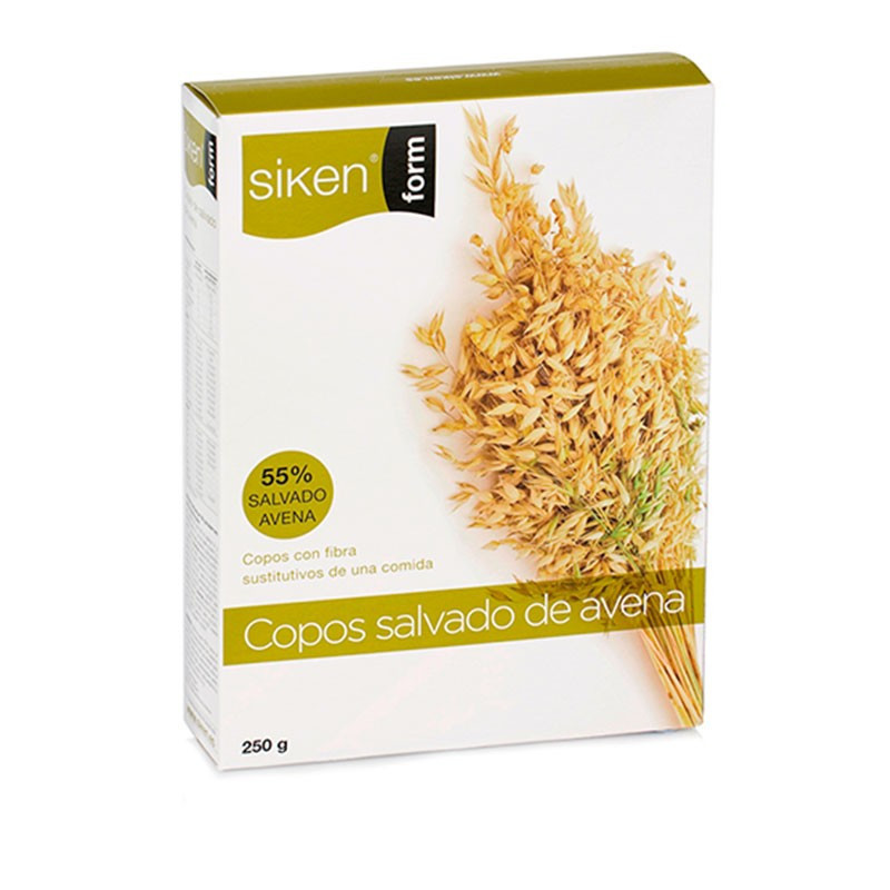 Siken Form Copos de Salvado de Avena 250gr
